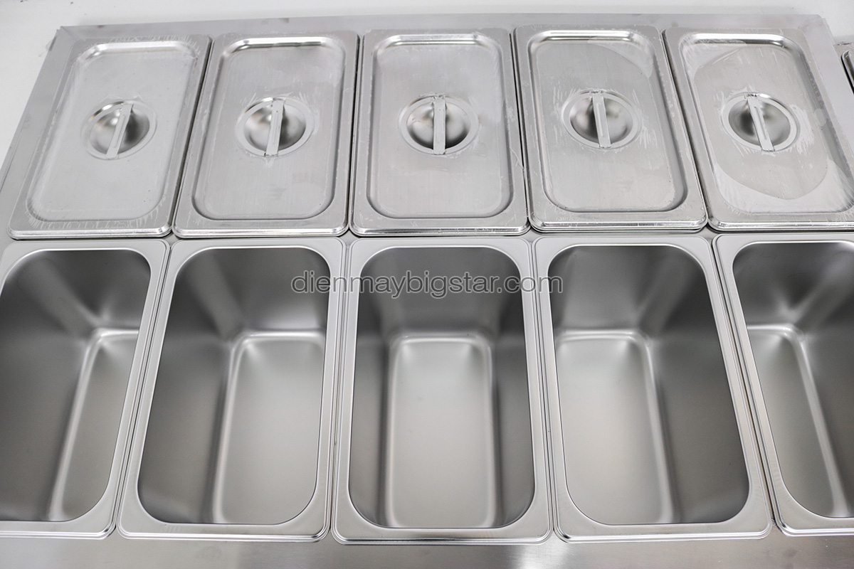 Bàn mát trưng bày salad 1.5m BigCool 5 ban mat salad 1m5 bigcool BMSL BC15 1.2