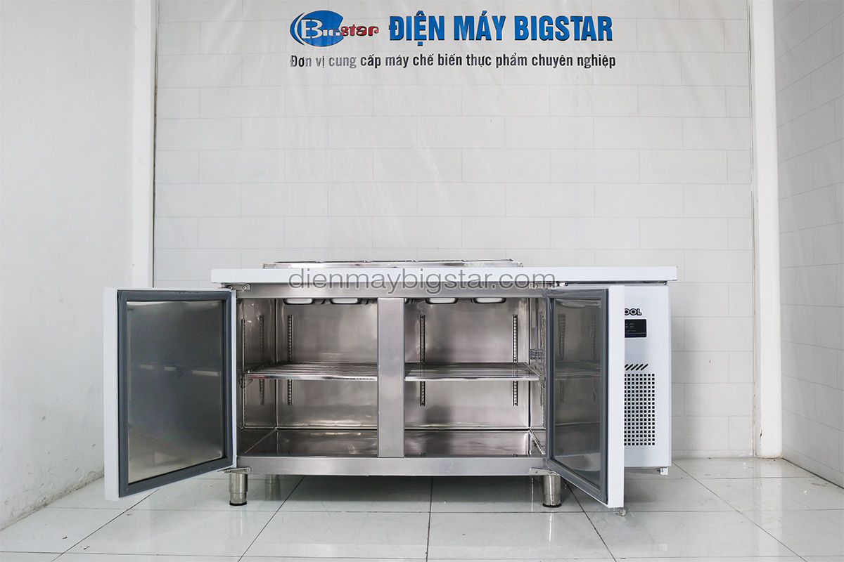 Bàn mát trưng bày salad 1.5m BigCool 8 ban mat salad 1m5 bigcool BMSL BC15 1.4