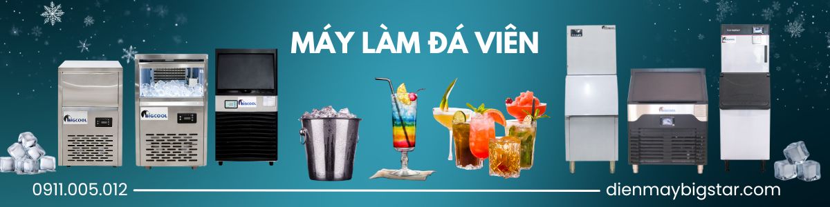Máy làm đá viên sạch tinh khiết