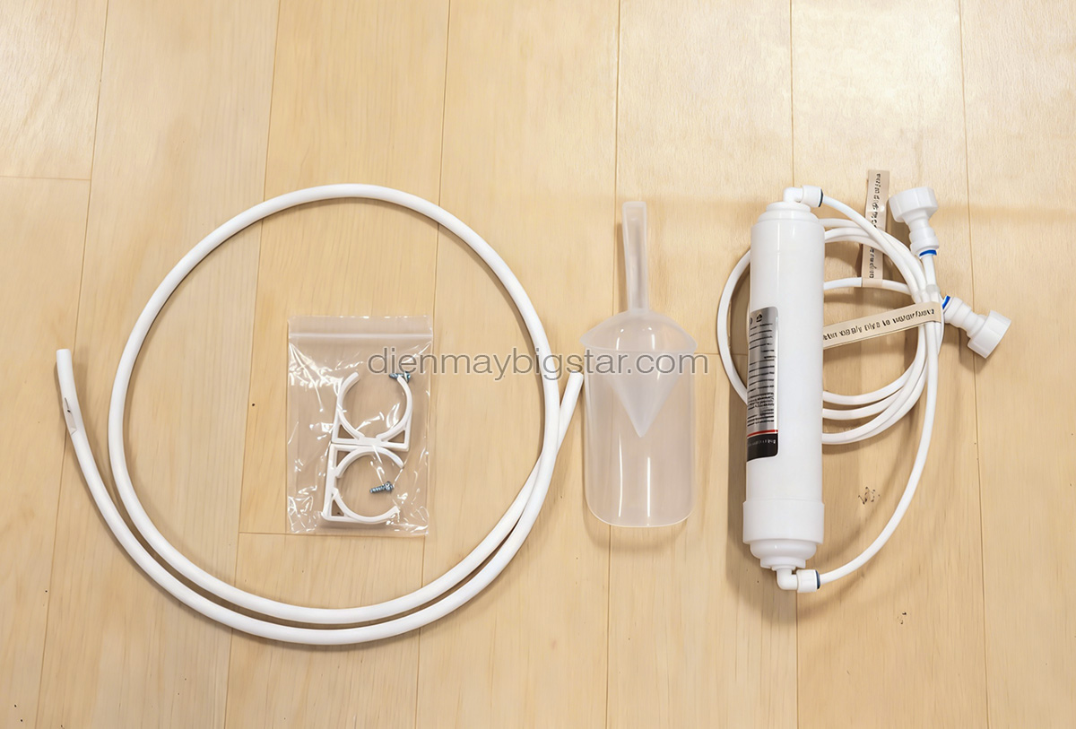 Máy làm đá viên uống nước mini 16 may lam da vien 50kg 6