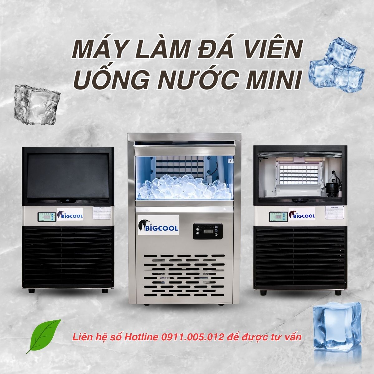Máy làm đá viên uống nước mini 5 máy làm đá viên uống nước mini