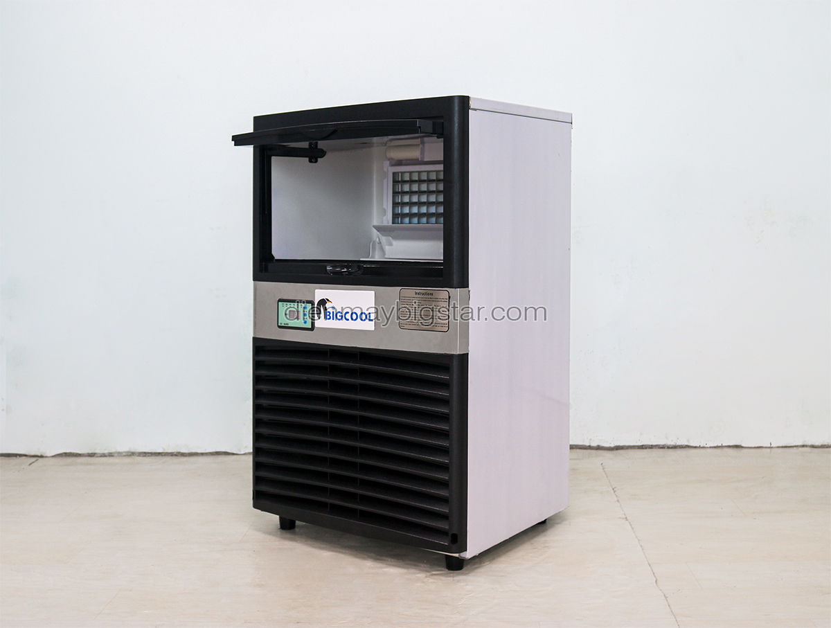 Máy làm đá viên tinh khiết 30kg 18 may lam nuoc da vien ID 45kg 1.8 dung chung 30kg 60kg