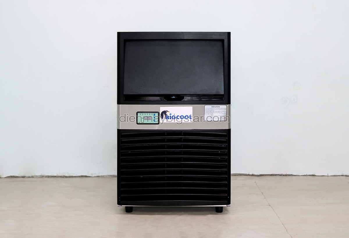 Máy làm đá viên bán nguyệt 12 may lam nuoc da vien ID 45kg 2.0 dung chung 30kg 60kg 1