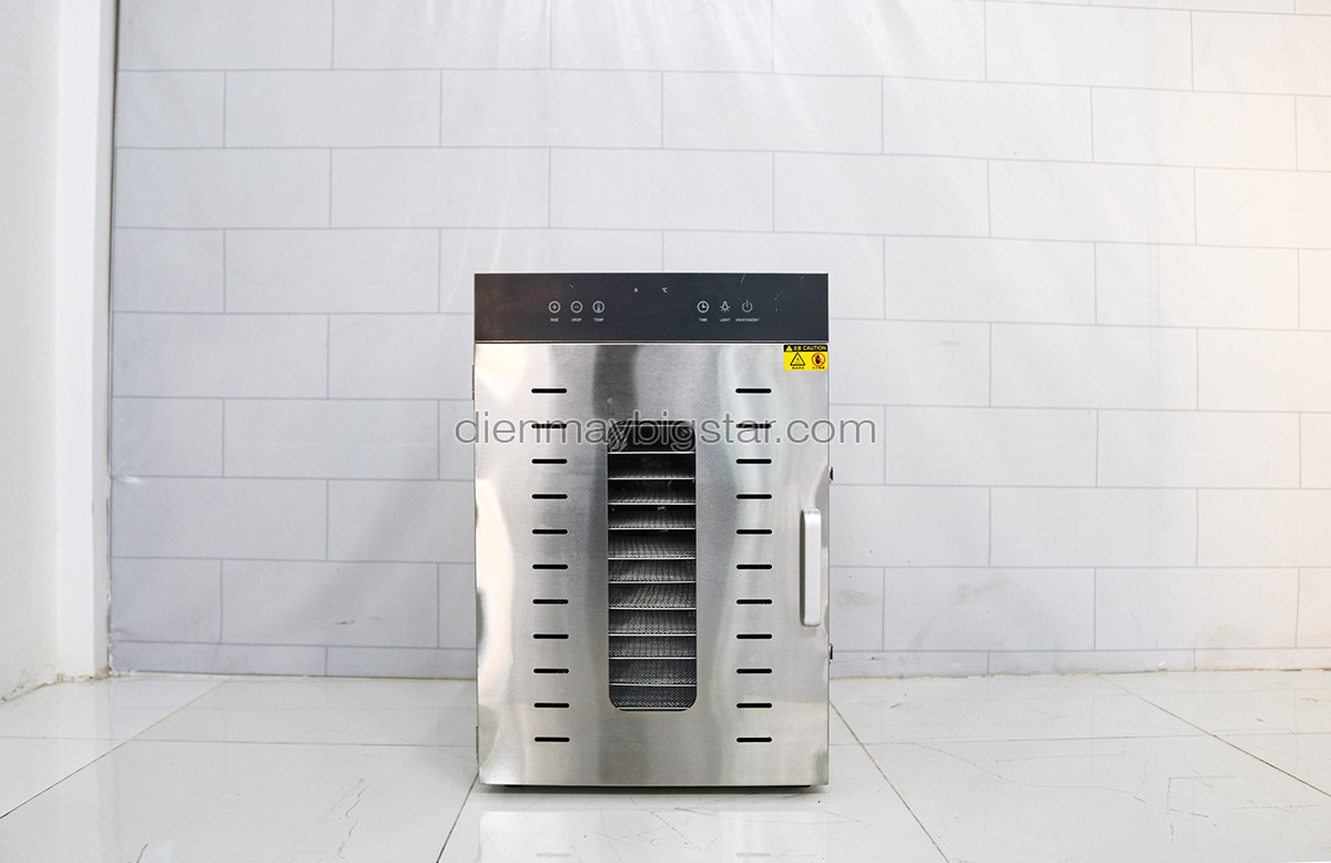 Ưu điểm của máy sấy thực phẩm Bigstar mà bạn nên biết 7 may say hoa qua thuc pham 2 lop 16 khay ss 16h 1