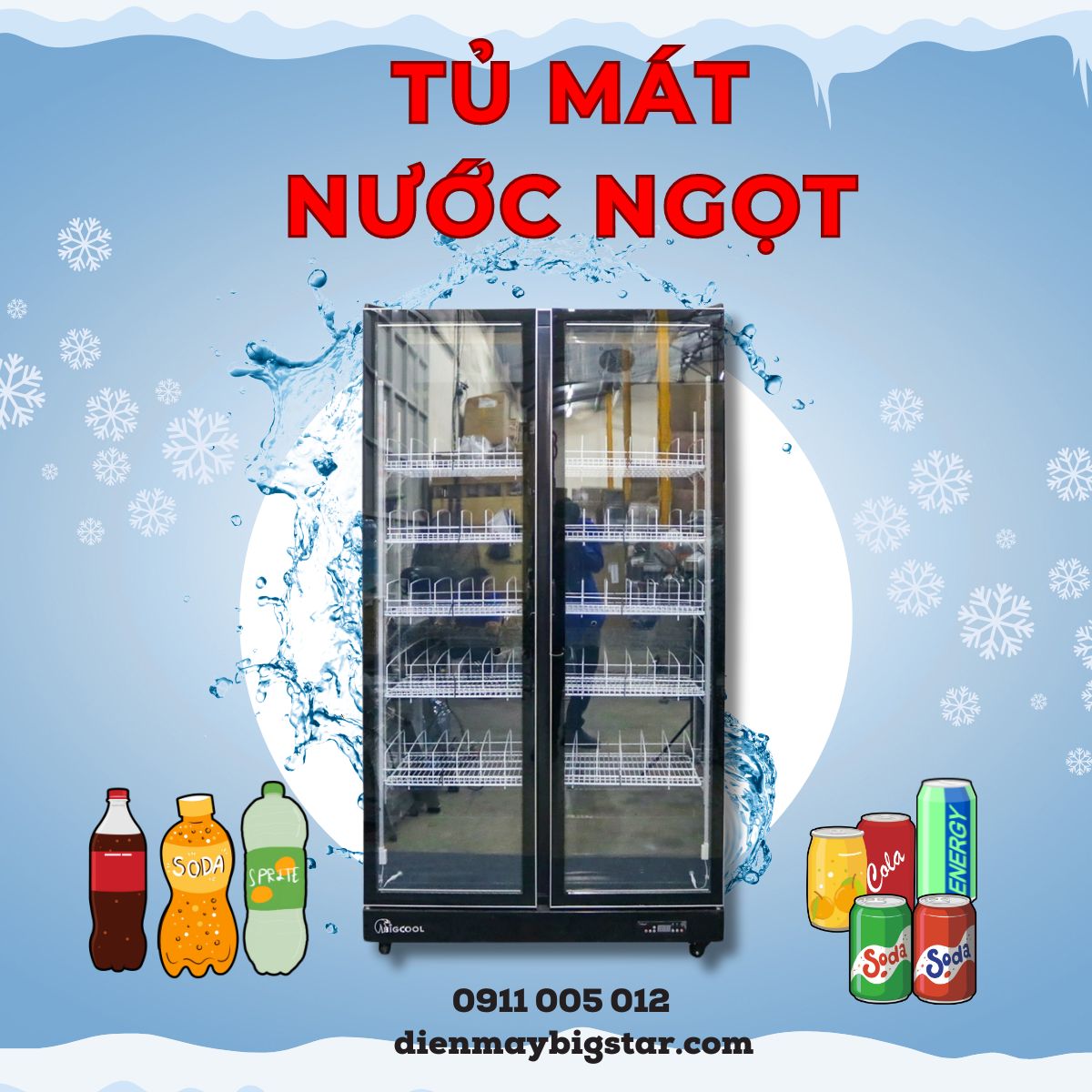 Tủ mát nước ngọt