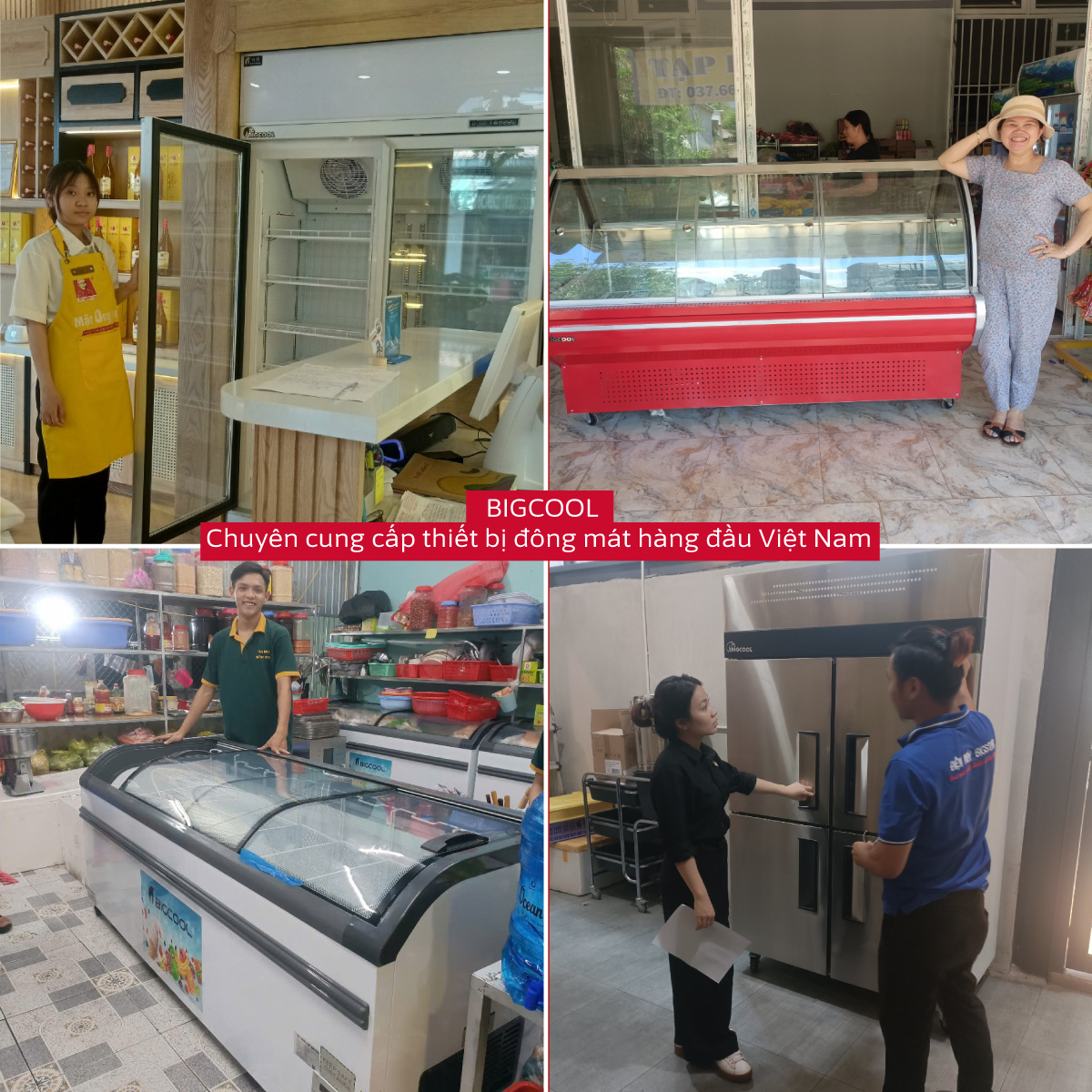 tủ đông đứng và tủ đông nằm