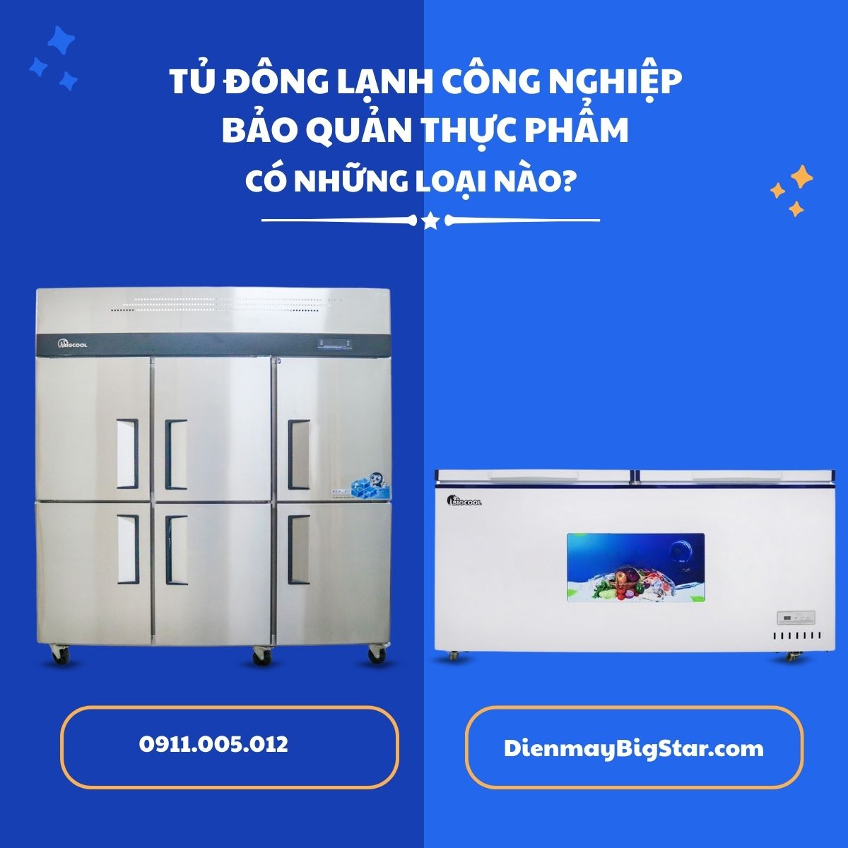 tủ đông lạnh công nghiệp