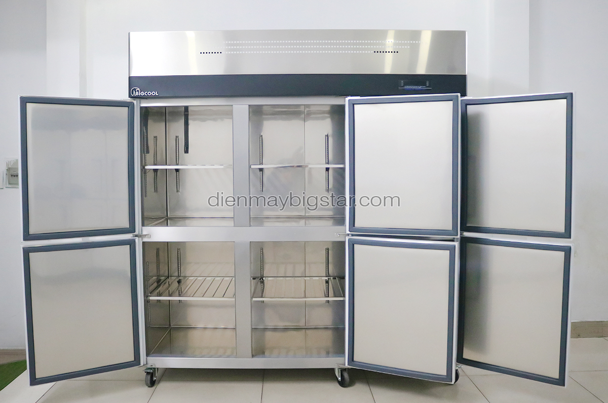 Review mẫu tủ đông 6 cánh dung tích lớn cho nhà hàng siêu thị quán ăn 11 image 9