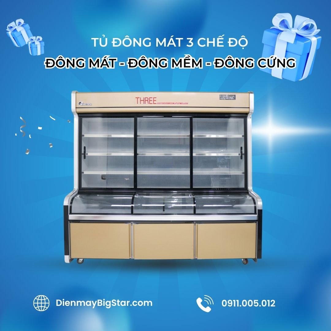 tủ đông mát
