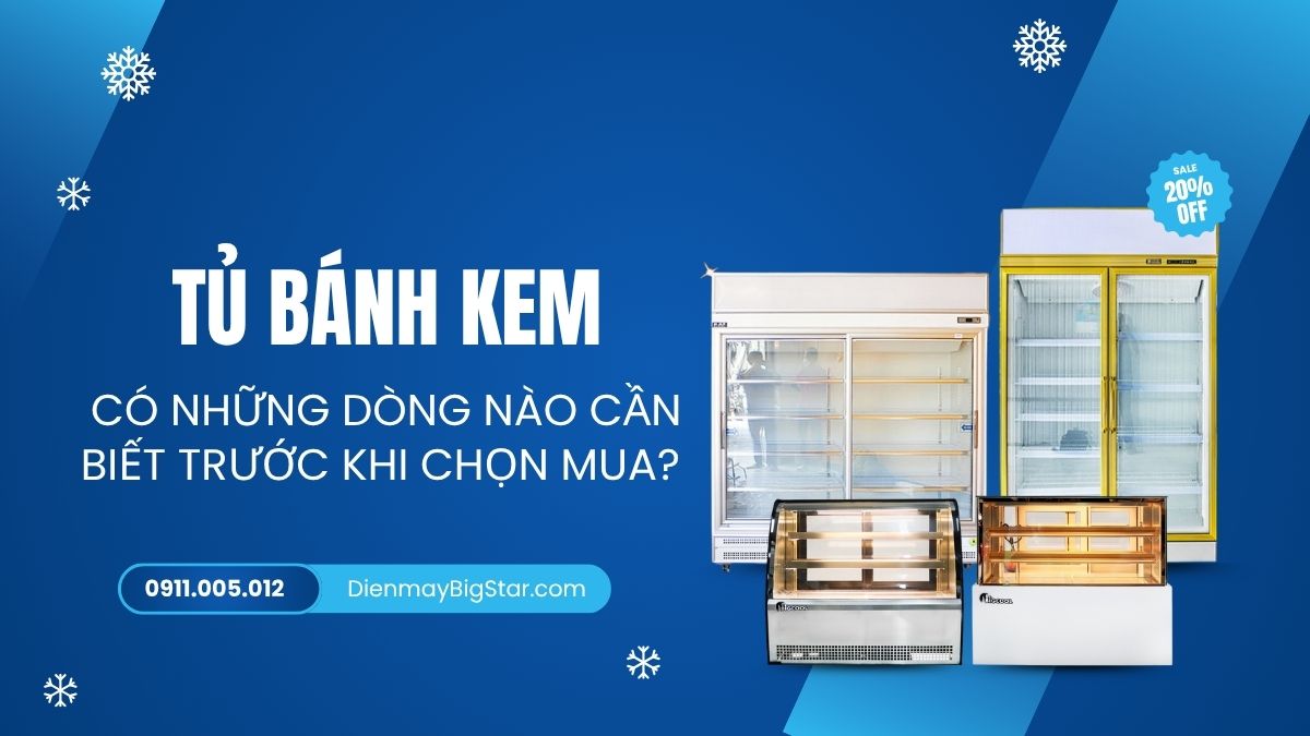 tủ bánh kem